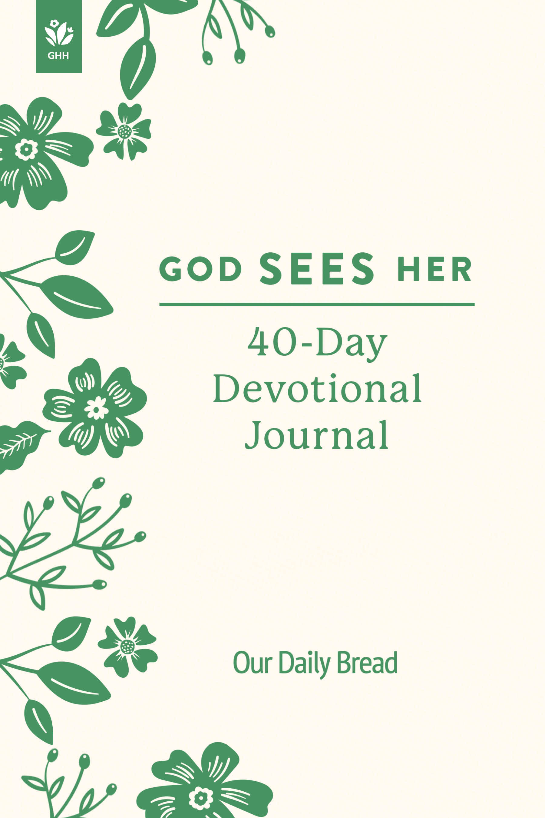 God Sees Her 40-Day Devotional Journal Cover